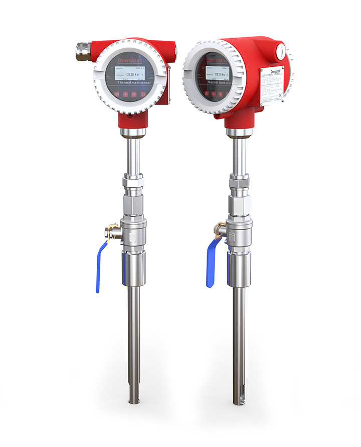 Débitmètre massique thermique à insertion série FTW-1600T